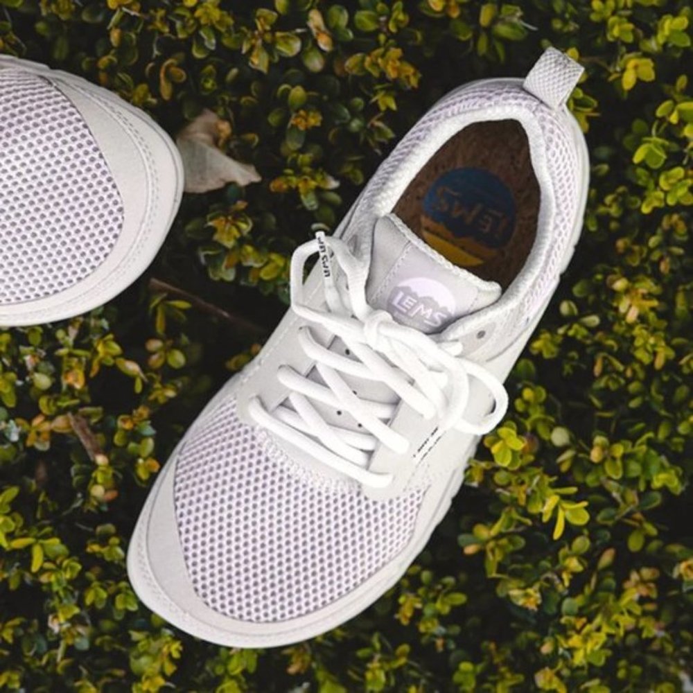 Lems Boulder Co unisex Primal Zen white vegan barefoot sneakers size M7.5 W9